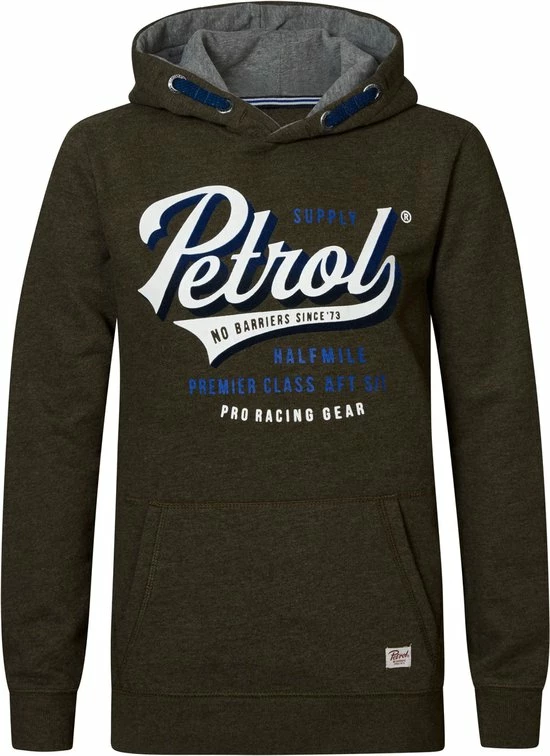 Petrol Industries - Jongens Retro Logo Hoodie - - Maat 152 3 Petrol Industries - Jongens Retro Logo Hoodie - - Maat 152