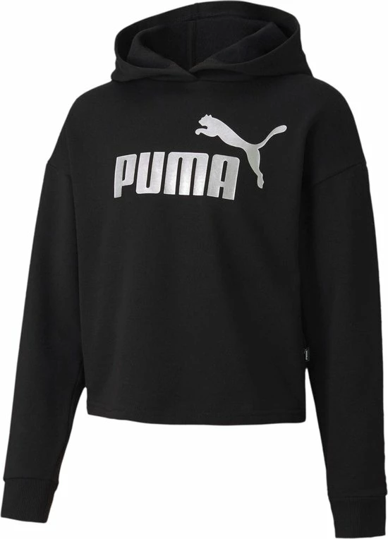 PUMA Ess+ Hoodie FL Trui Meisjes - Maat 140 3 PUMA Ess+ Hoodie FL Trui Meisjes - Maat 140