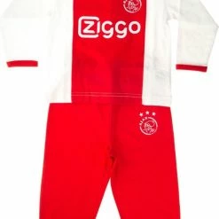AFC Ajax Ajax Baby Pyjama - Wit/rood - Maat 62/68 -JACK & JONES JUNIOR winkel 550x765 2