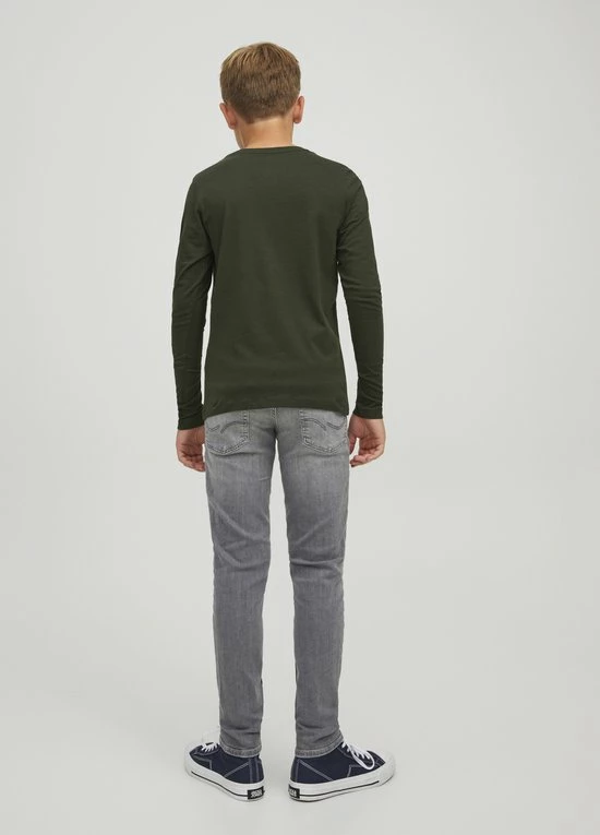 JACK & JONES JUNIOR JACK&JONES JUNIOR JJSTAMP TEE LS CREW NECK 2PK MP JNR Jongens T-shirt - Maat 152 6 JACK & JONES JUNIOR JACK&JONES JUNIOR JJSTAMP TEE LS CREW NECK 2PK MP JNR Jongens T-shirt - Maat 152 - Afbeelding 4