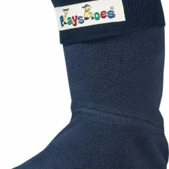 Playshoes Fleecesokken Voor Regenlaarzen Kinderen - Donkerblauw - Maat 26-27