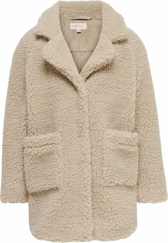 ONLY KOGNEWAURELIA SHERPA COAT OTW NOOS Meisjes Jas - Maat 164 3 ONLY KOGNEWAURELIA SHERPA COAT OTW NOOS Meisjes Jas - Maat 164