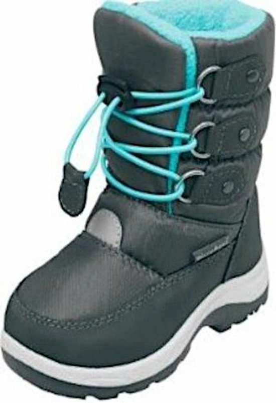 Playshoes Lace-up Snowboots Unisex - Turqoise - Maat 24/25 4 Playshoes Lace-up Snowboots Unisex - Turqoise - Maat 24/25 - Afbeelding 2