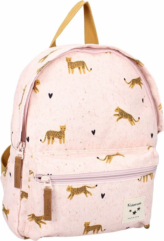 Kidzroom Hug Me - Rugzak - 2 T/m 6 Jaar - Roze - Luipaard 9 Kidzroom Hug Me - Rugzak - 2 T/m 6 Jaar - Roze - Luipaard - Afbeelding 7