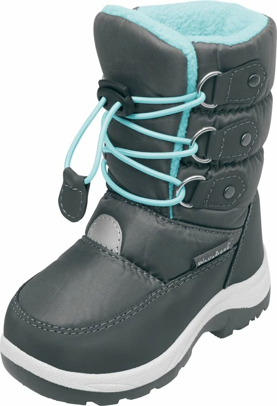 Playshoes Lace-up Snowboots Unisex - Turqoise - Maat 24/25 3 Playshoes Lace-up Snowboots Unisex - Turqoise - Maat 24/25