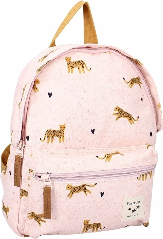 Kidzroom Hug Me - Rugzak - 2 T/m 6 Jaar - Roze - Luipaard 6 Kidzroom Hug Me - Rugzak - 2 T/m 6 Jaar - Roze - Luipaard - Afbeelding 4