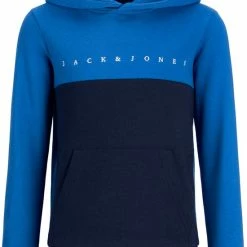 JACK & JONES JUNIOR JACK&JONES JUNIOR JORCOPENHAGEN BLOCKING SWEAT HOOD BF JNR Jongens Trui - Maat 128