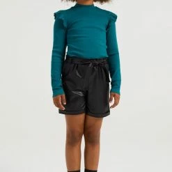 WE Fashion Meisjes Paperbag Short Van Imitatieleer - Maat 134/140 11 WE Fashion Meisjes Paperbag Short Van Imitatieleer - Maat 134/140 -JACK & JONES JUNIOR winkel 550x822 4