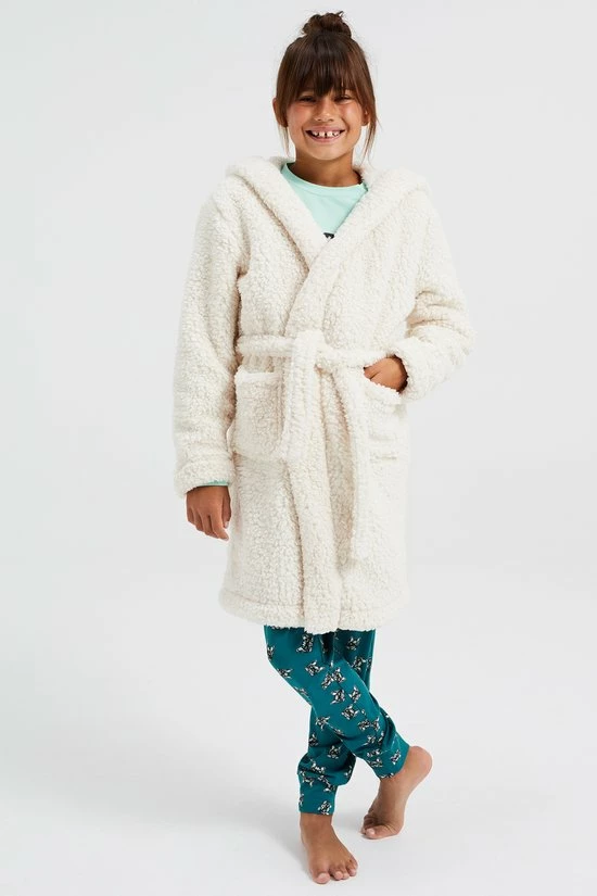 WE Fashion Meisjes Teddy Badjas - Maat 170/176 4 WE Fashion Meisjes Teddy Badjas - Maat 170/176 - Afbeelding 2