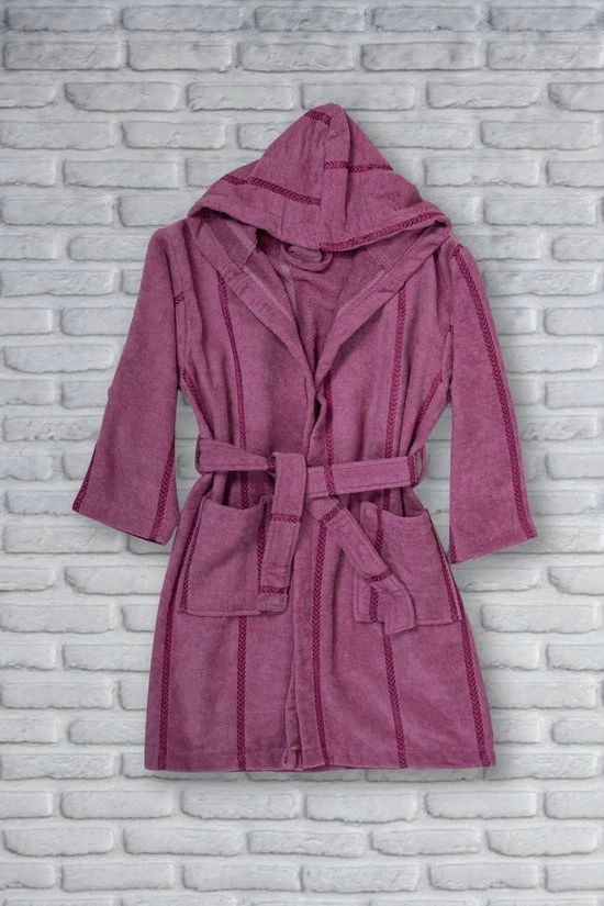 Lubnahome Lubna Home Kinderbadjas 10-12 Jaar Zacht Katoen Kinderbadjas Maat 140-146 PURPER 3 Lubnahome Lubna Home Kinderbadjas 10-12 Jaar Zacht Katoen Kinderbadjas Maat 140-146 PURPER