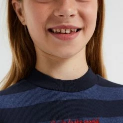 WE Fashion Meisjes T-shirt Met Volants En Ribstructuur - Maat 134/140 -JACK & JONES JUNIOR winkel 550x825 44