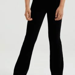 WE Fashion Meisjes Velvet Flared Legging Van Ribstof - Maat 104 -JACK & JONES JUNIOR winkel 550x825 64