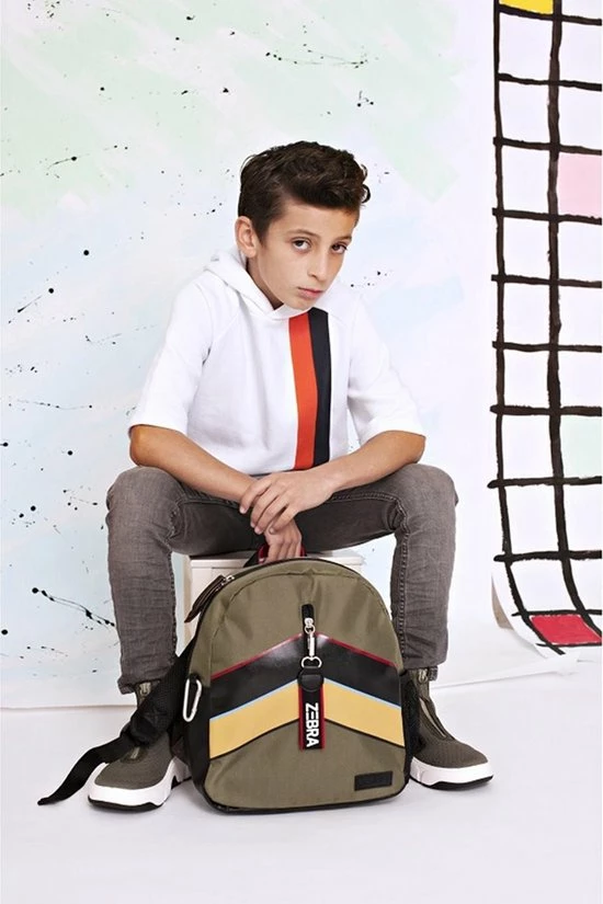 Zebra Trends Rugzak Boys - Tiger II 4 Zebra Trends Rugzak Boys - Tiger II - Afbeelding 2