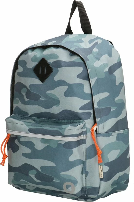 Beagles Originals Limited Edition Rugzak - 14 Inch Laptopvak - Blauw Camouflage 5 Beagles Originals Limited Edition Rugzak - 14 Inch Laptopvak - Blauw Camouflage - Afbeelding 3