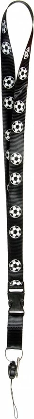 Lg-imports Voetbal Keycord Zwart 3 Lg-imports Voetbal Keycord Zwart
